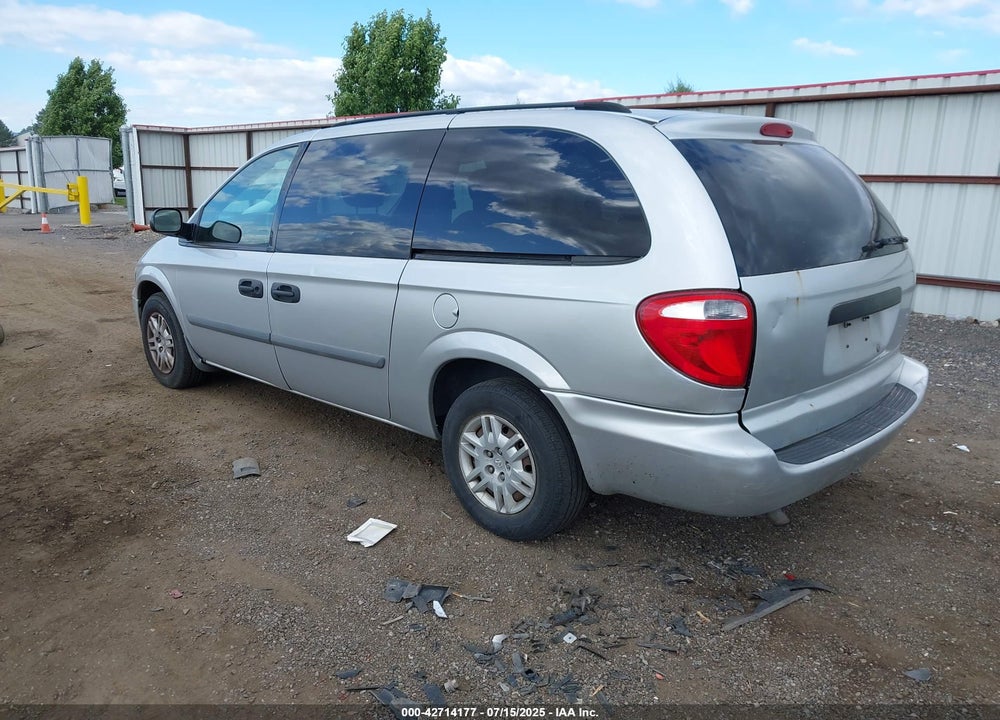 2007 DODGE GRAND CARAVAN SE VIN: 1D4GP24R87B177072