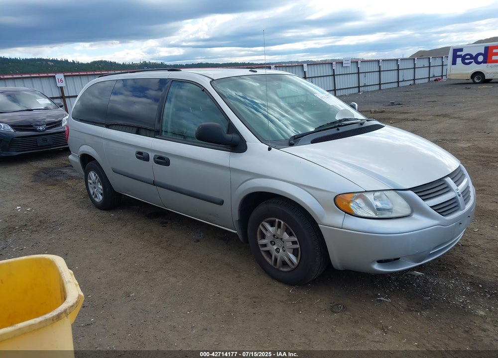 2007 DODGE GRAND CARAVAN SE VIN: 1D4GP24R87B177072