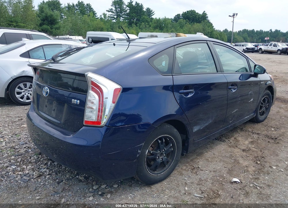 2012 TOYOTA PRIUS VIN: JTDKN3DUXC1483021