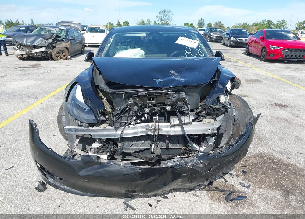 2022 TESLA MODEL 3 LONG RANGE DUAL MOTOR ALL-WHEEL DRIVE VIN: 5YJ3E1EB9NF173295