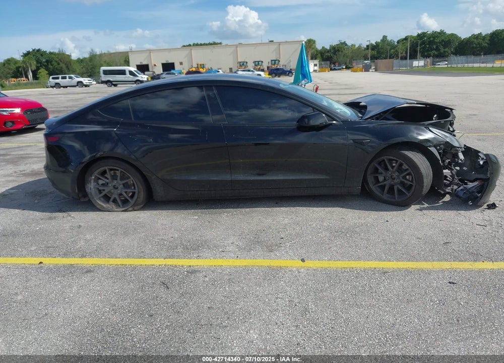 2022 TESLA MODEL 3 LONG RANGE DUAL MOTOR ALL-WHEEL DRIVE VIN: 5YJ3E1EB9NF173295