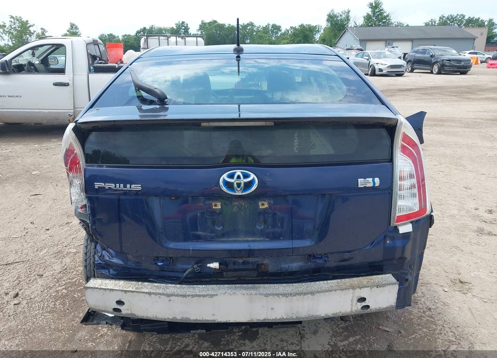 2013 TOYOTA PRIUS VIN: JTDKN3DU5D1676887