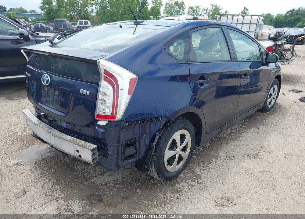 2013 TOYOTA PRIUS VIN: JTDKN3DU5D1676887