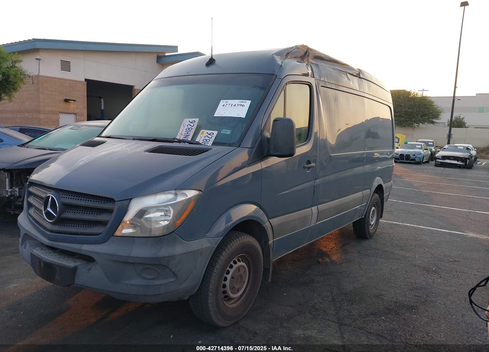 2018 MERCEDES-BENZ SPRINTER 2500 STANDARD ROOF V6 VIN: WD3PE7CD8JP632268