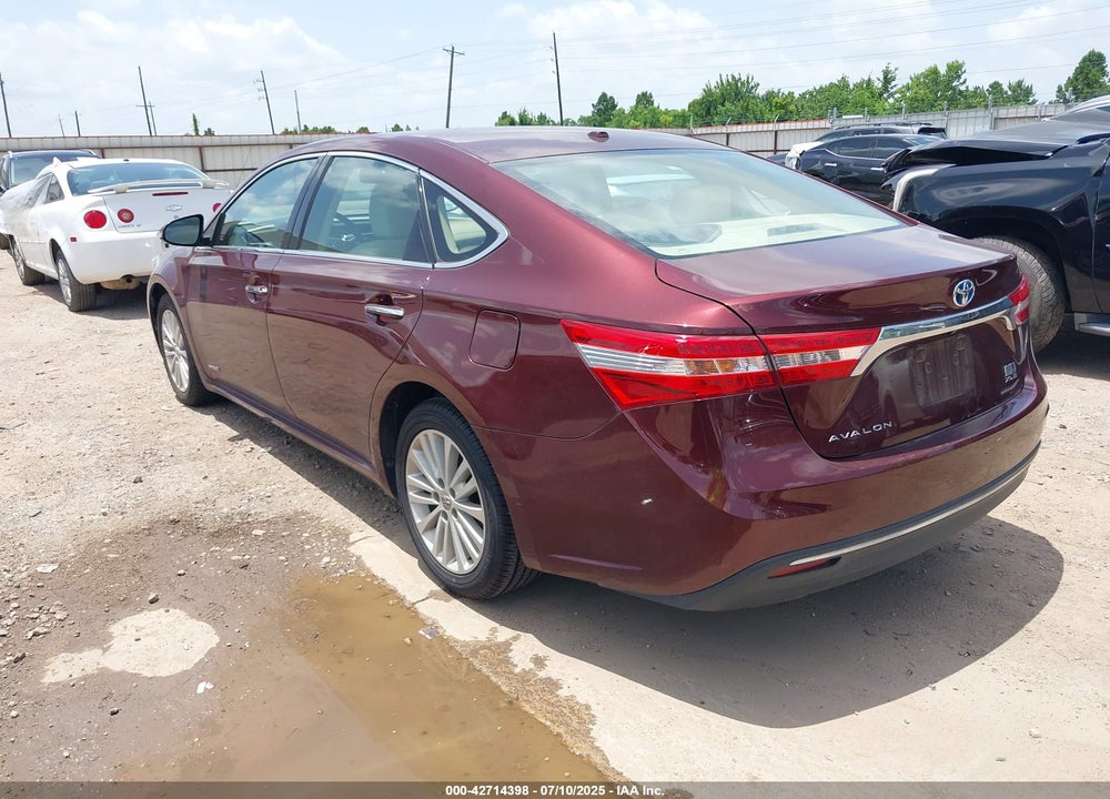 2014 TOYOTA AVALON VIN: 4T1BD1EB8EU034051