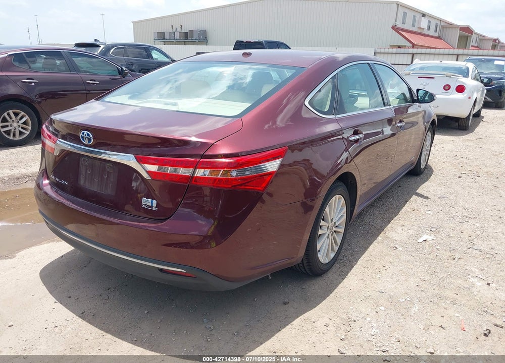 2014 TOYOTA AVALON VIN: 4T1BD1EB8EU034051
