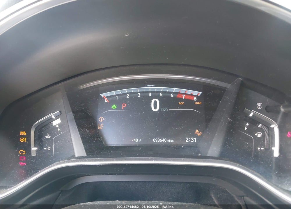 2017 HONDA CR-V EX VIN: 2HKRW1H59HH507540