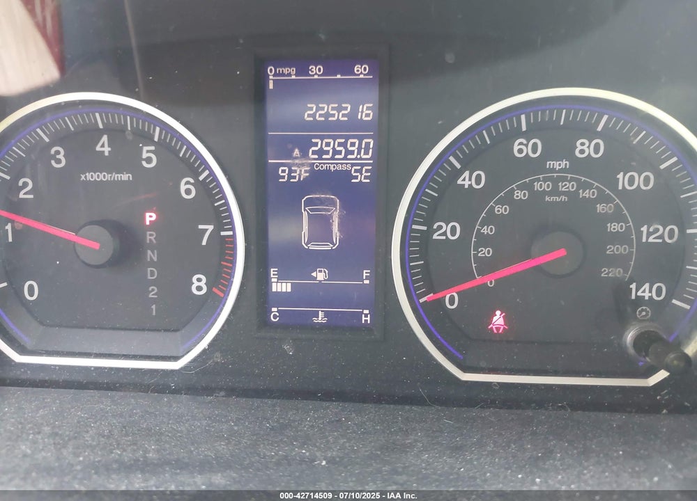 2010 HONDA CR-V VIN: 5J6RE4H74AL020277