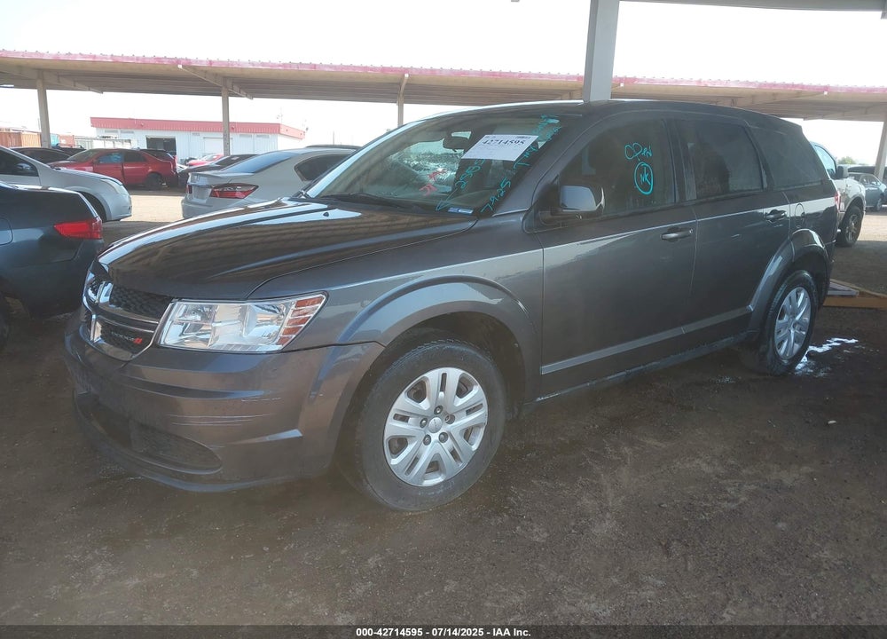 2014 DODGE JOURNEY VIN: 3C4PDCAB9ET258578