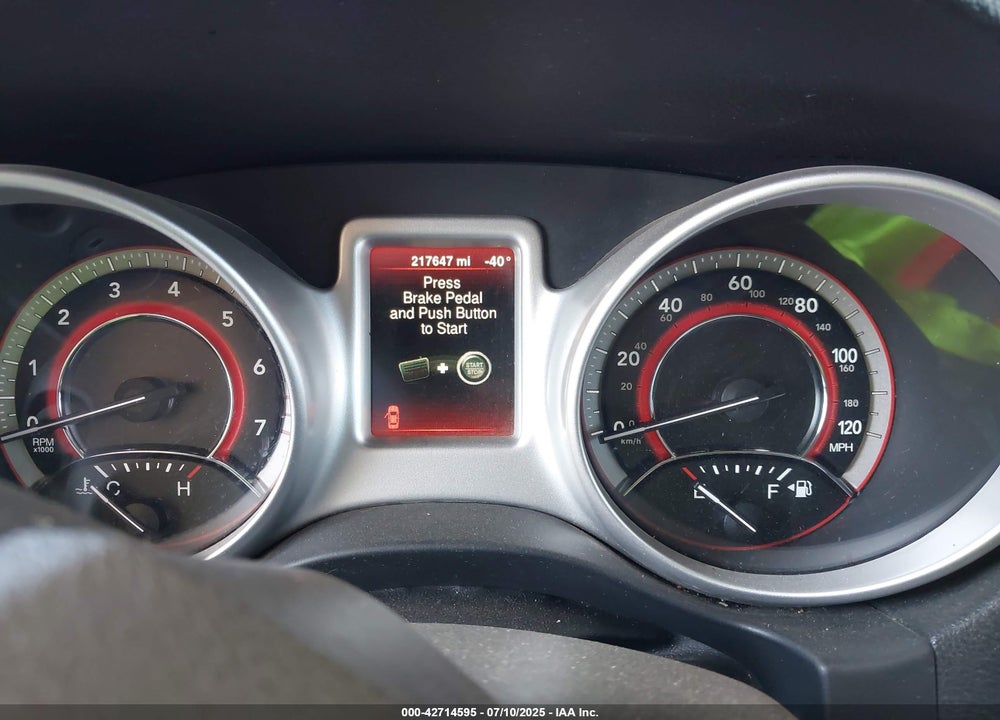 2014 DODGE JOURNEY VIN: 3C4PDCAB9ET258578