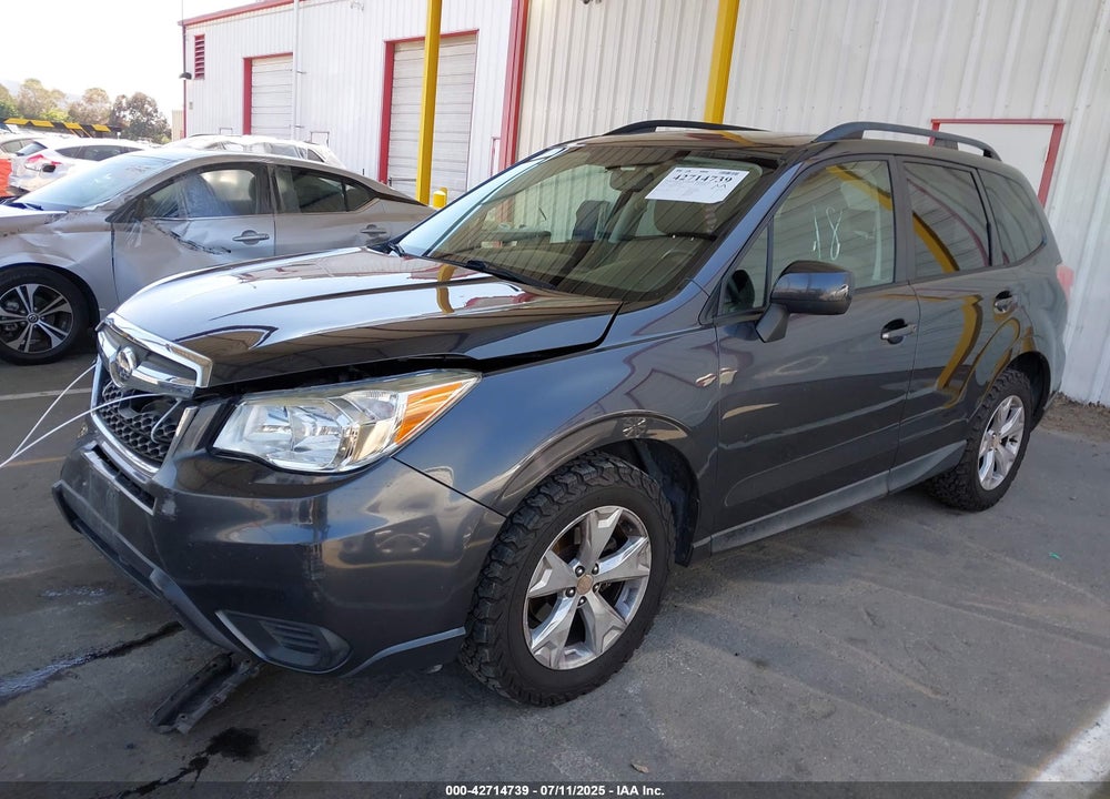 2015 SUBARU FORESTER 2.5I PREMIUM VIN: JF2SJADC0FH824365
