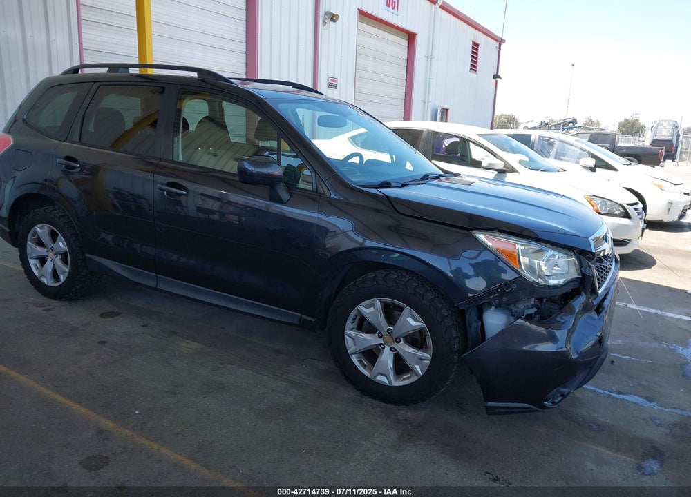 2015 SUBARU FORESTER 2.5I PREMIUM VIN: JF2SJADC0FH824365