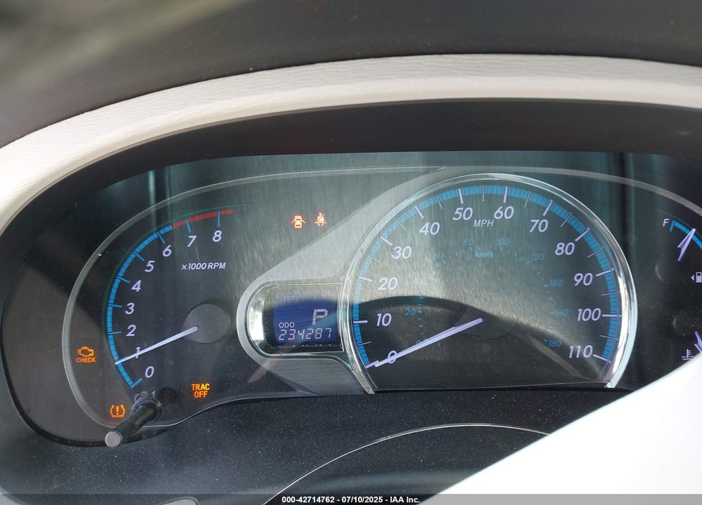 2012 TOYOTA SIENNA VIN: 5TDYK3DCXCS202574