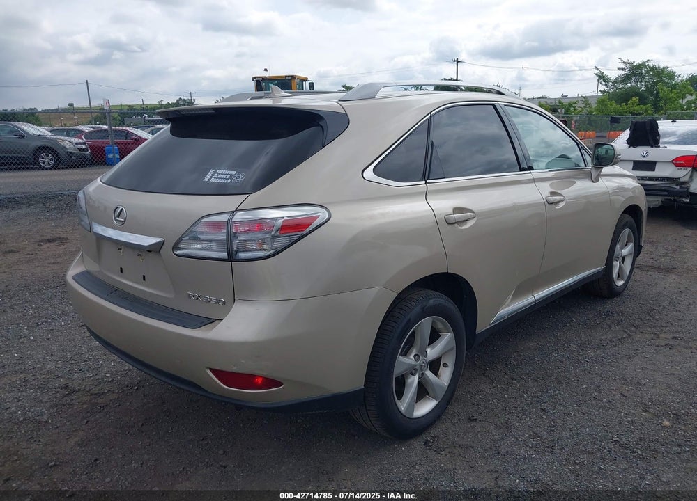 2011 LEXUS RX350 VIN: JTJBK1BA1B2013973