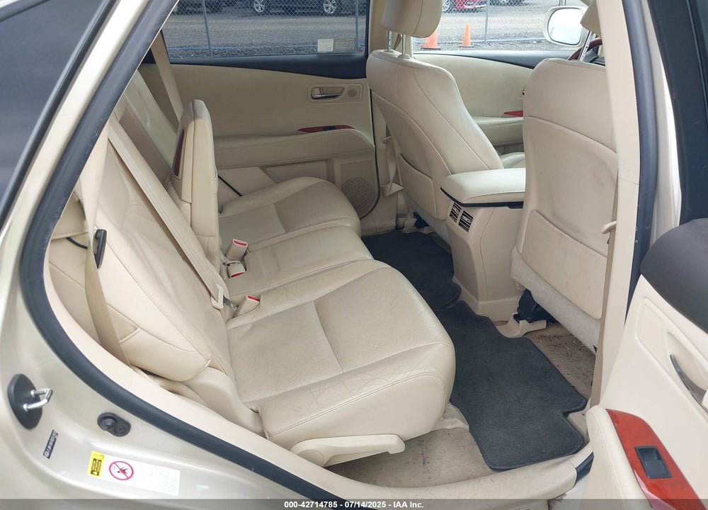 2011 LEXUS RX350 VIN: JTJBK1BA1B2013973