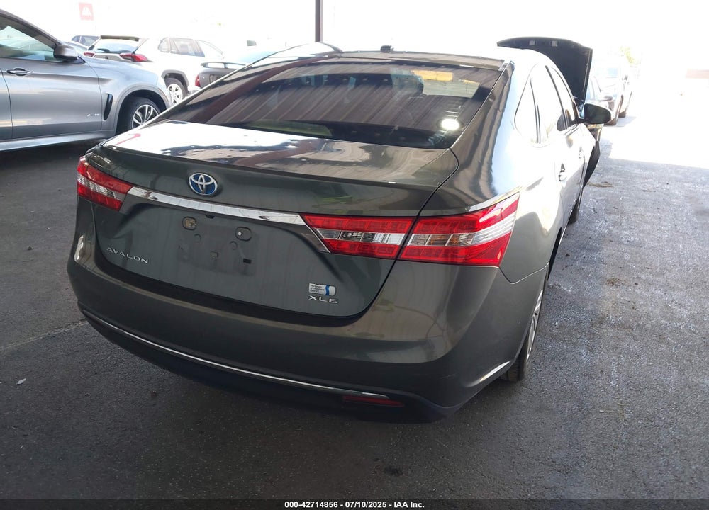 2013 TOYOTA AVALON HYBRID VIN: 4T1BD1EB1DU003092
