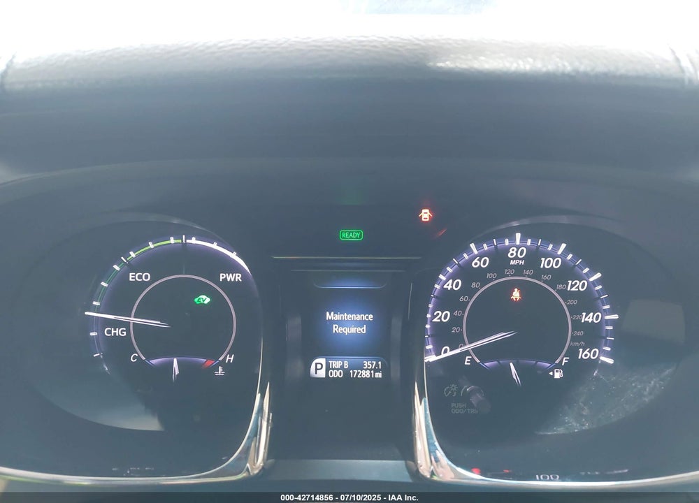 2013 TOYOTA AVALON HYBRID VIN: 4T1BD1EB1DU003092