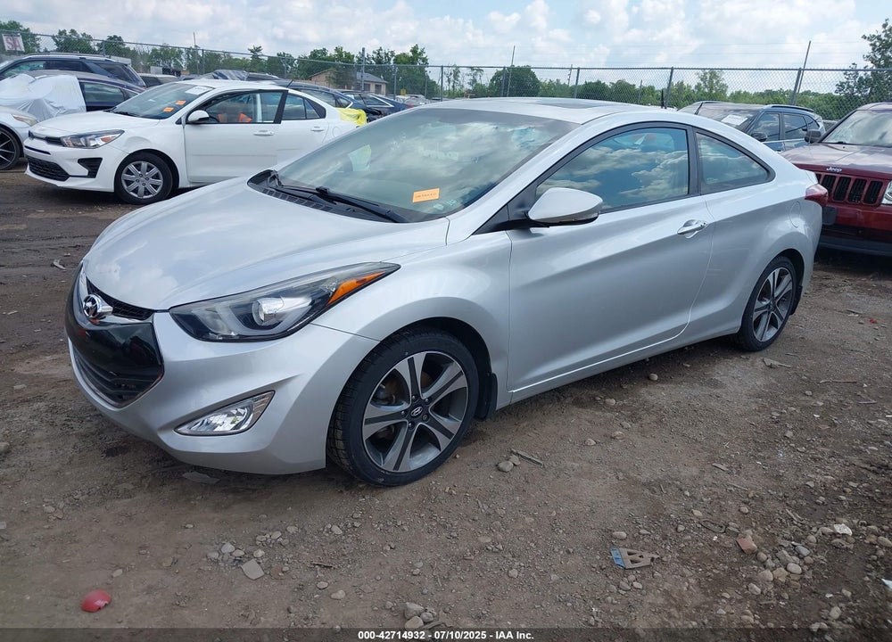 2014 HYUNDAI ELANTRA VIN: KMHDH6AH3EU023995