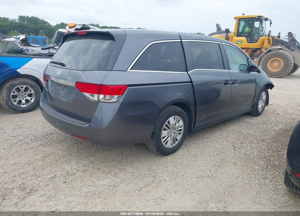 2016 HONDA ODYSSEY LX VIN: 5FNRL5H22GB118273