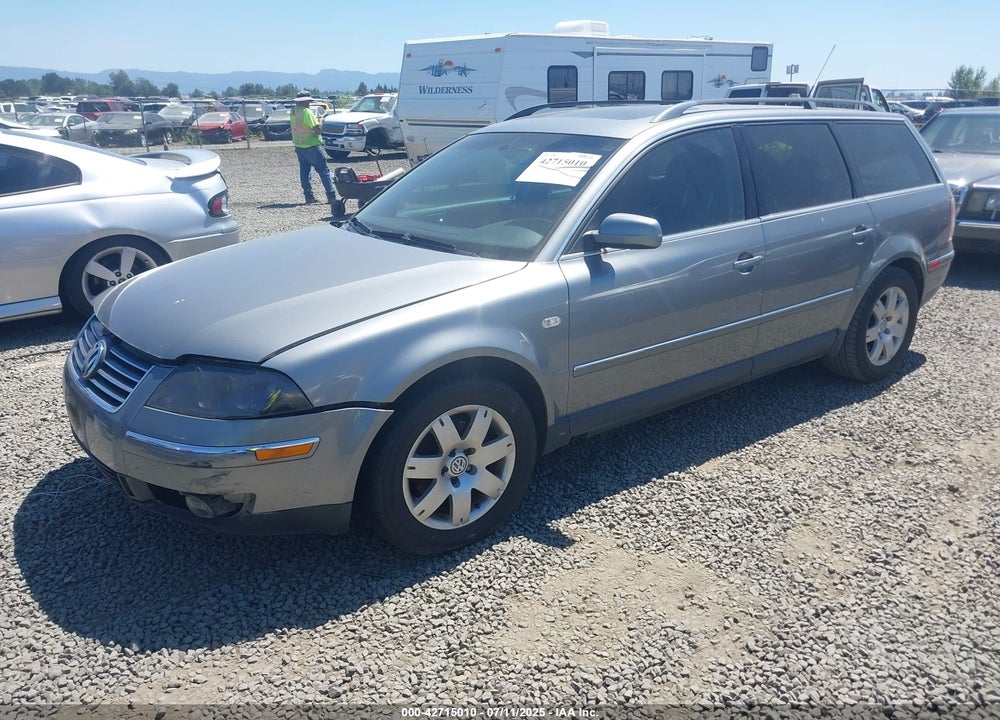 2003 VOLKSWAGEN PASSAT GLX VIN: WVWWH63BX3E069952