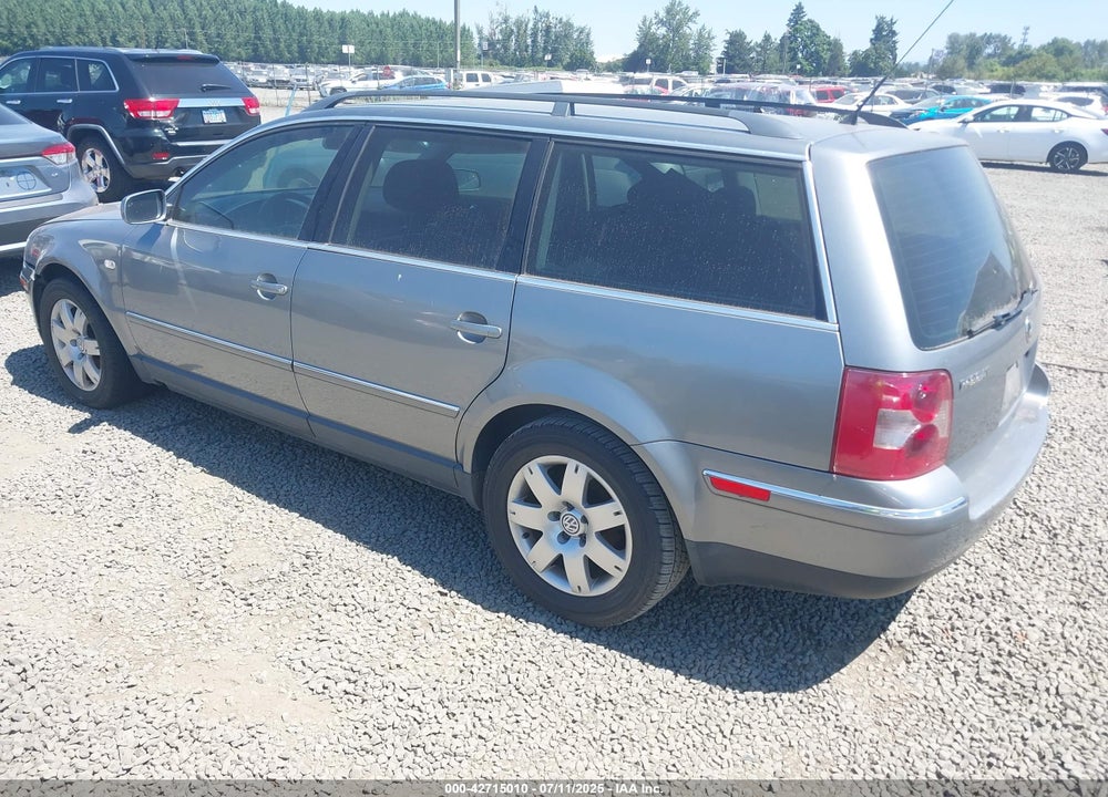 2003 VOLKSWAGEN PASSAT GLX VIN: WVWWH63BX3E069952