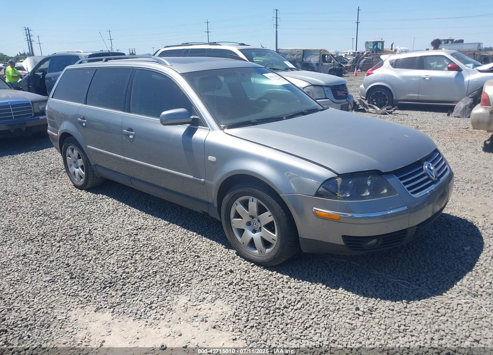 2003 VOLKSWAGEN PASSAT GLX VIN: WVWWH63BX3E069952