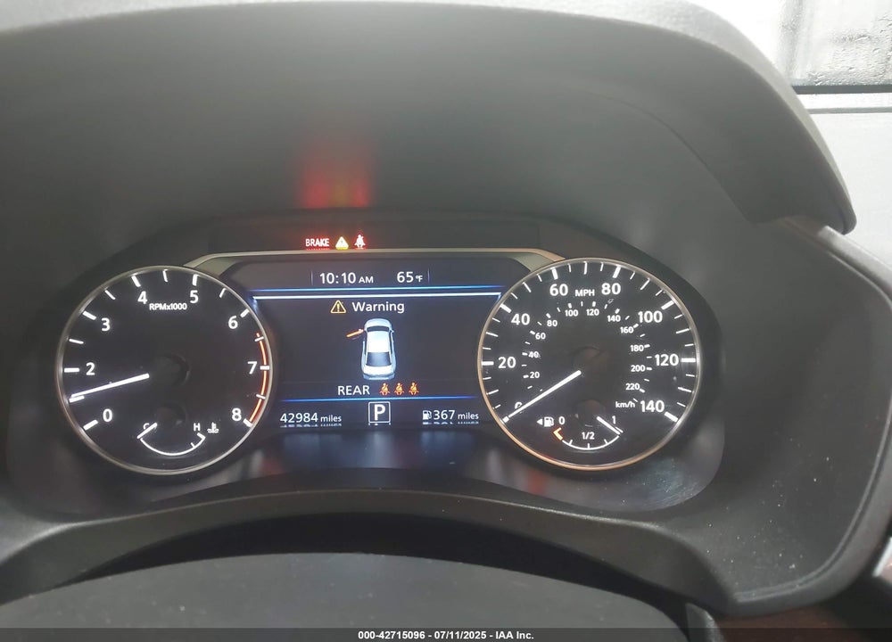 2023 NISSAN ALTIMA VIN: 1N4BL4DV7PN373259
