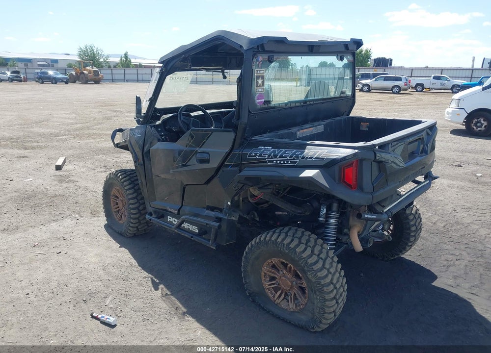 2019 POLARIS GENERAL 1000 EPS RIDE COMMAND EDITION VIN: 3NSRGK997KH830742