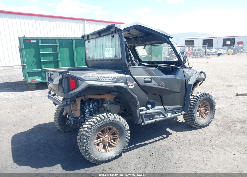 2019 POLARIS GENERAL 1000 EPS RIDE COMMAND EDITION VIN: 3NSRGK997KH830742