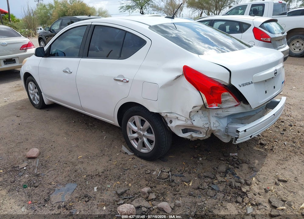 2012 NISSAN VERSA VIN: 3N1CN7APXCL925611