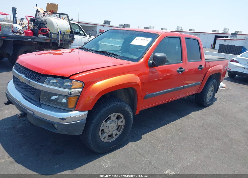 2008 CHEVROLET COLORADO VIN: 1GCDT43E588216186