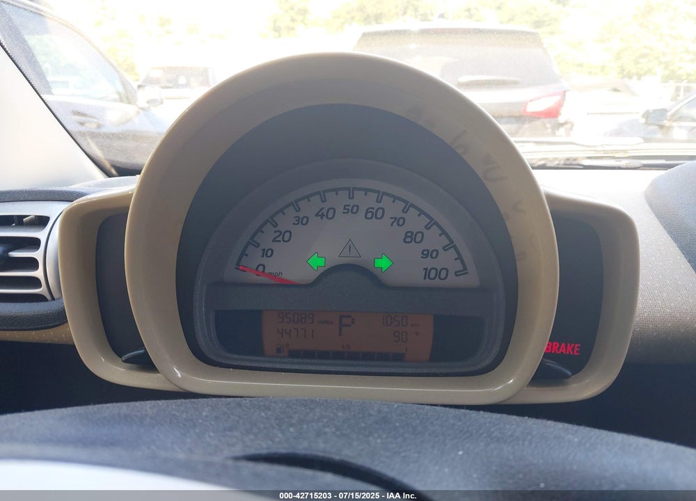 2009 SMART FORTWO VIN: WMEEJ31X79K210162