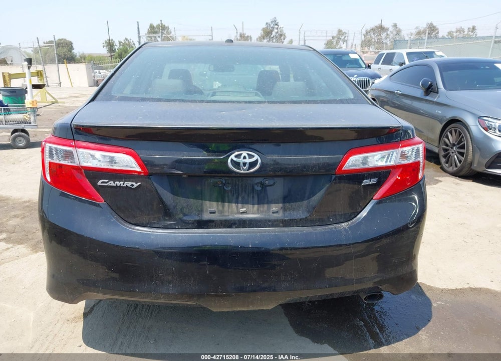 2012 TOYOTA CAMRY SE VIN: 4T1BF1FK0CU063548