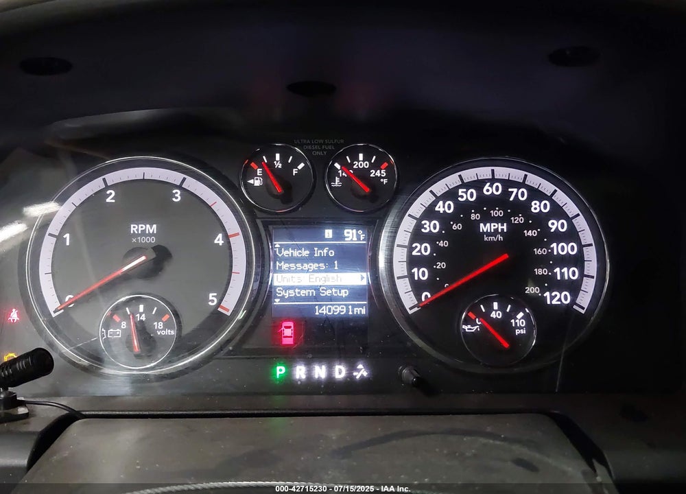 2012 RAM 3500 ST VIN: 3C63D3CL2CG262196