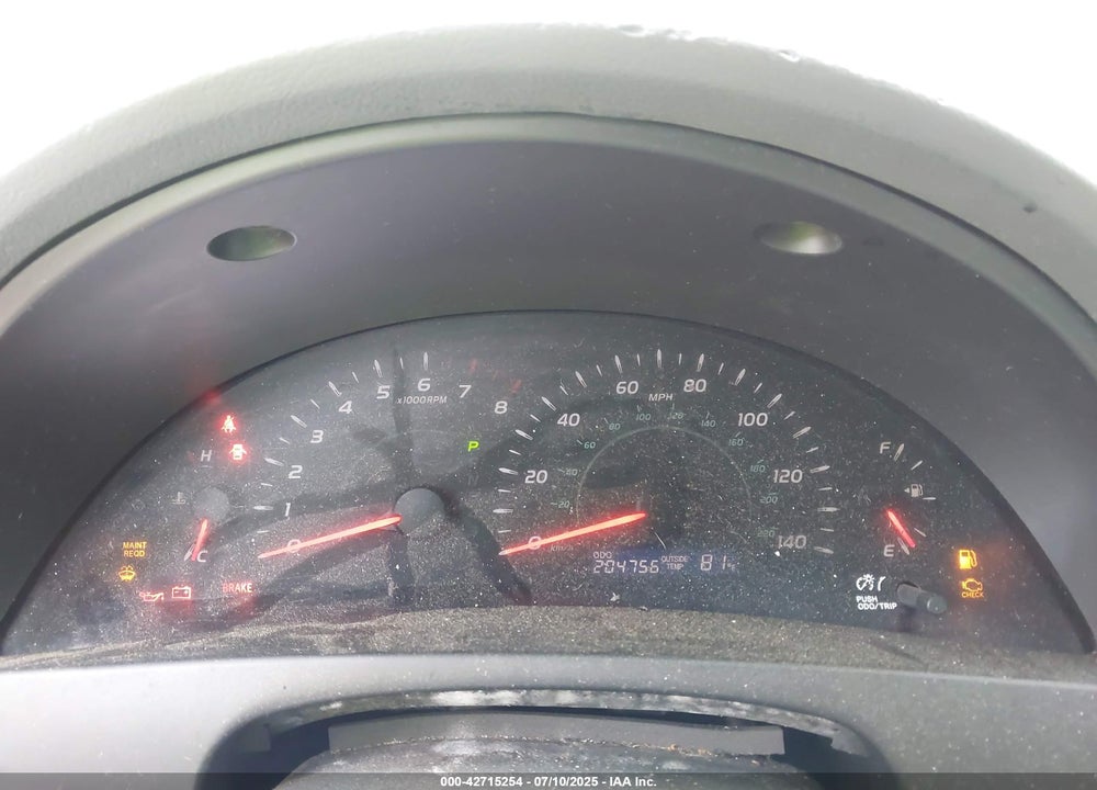 2007 TOYOTA CAMRY VIN: 4T1BE46KX7U605619