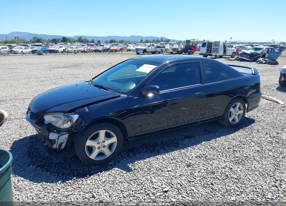2004 HONDA CIVIC EX VIN: 1HGEM21974L078221
