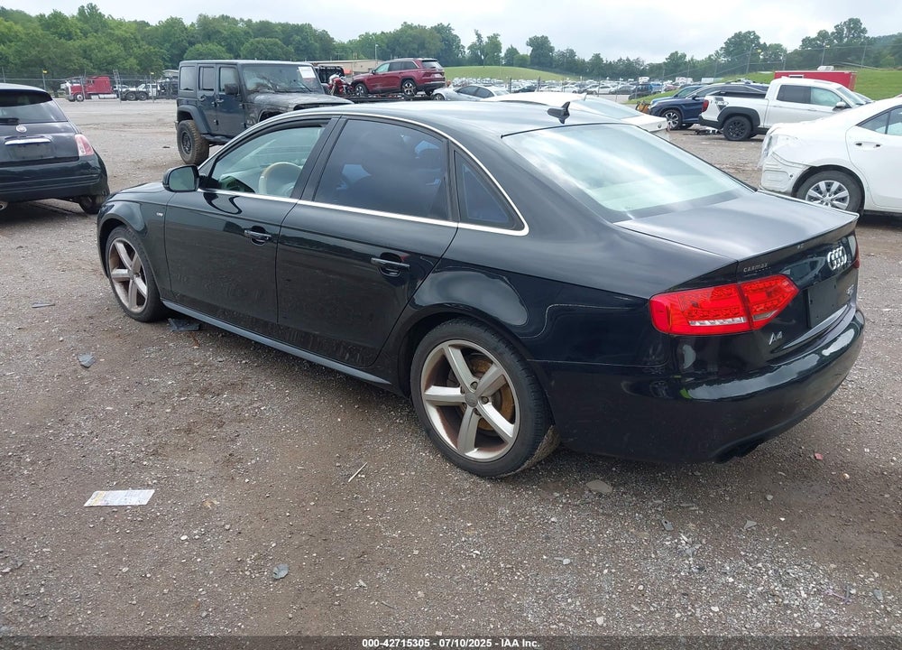 2012 AUDI A4 VIN: WAUFFAFL7CN015275