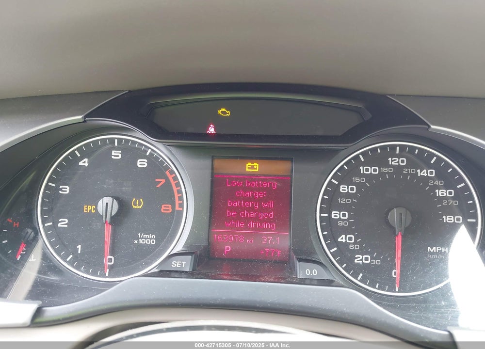 2012 AUDI A4 VIN: WAUFFAFL7CN015275