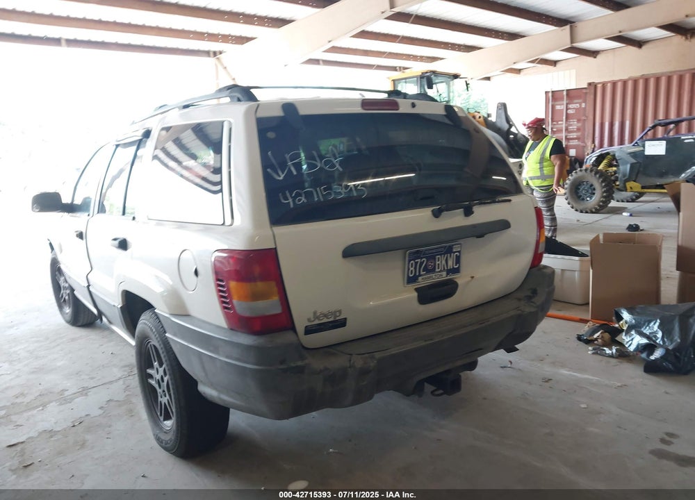 2000 JEEP GRAND CHEROKEE VIN: 1J4G248S7YC363891