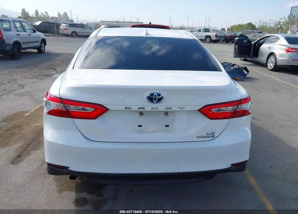 2019 TOYOTA CAMRY HYBRID VIN: 4T1B31HK0KU007453