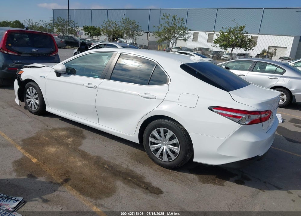 2019 TOYOTA CAMRY HYBRID VIN: 4T1B31HK0KU007453