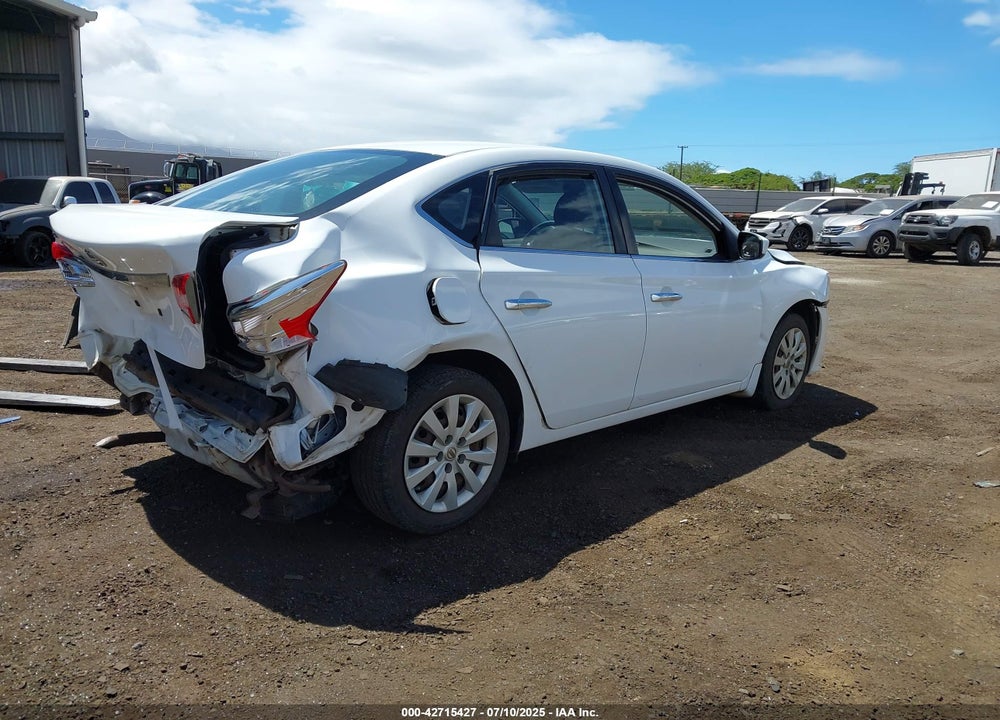 2016 NISSAN SENTRA VIN: 3N1AB7AP6GY297202
