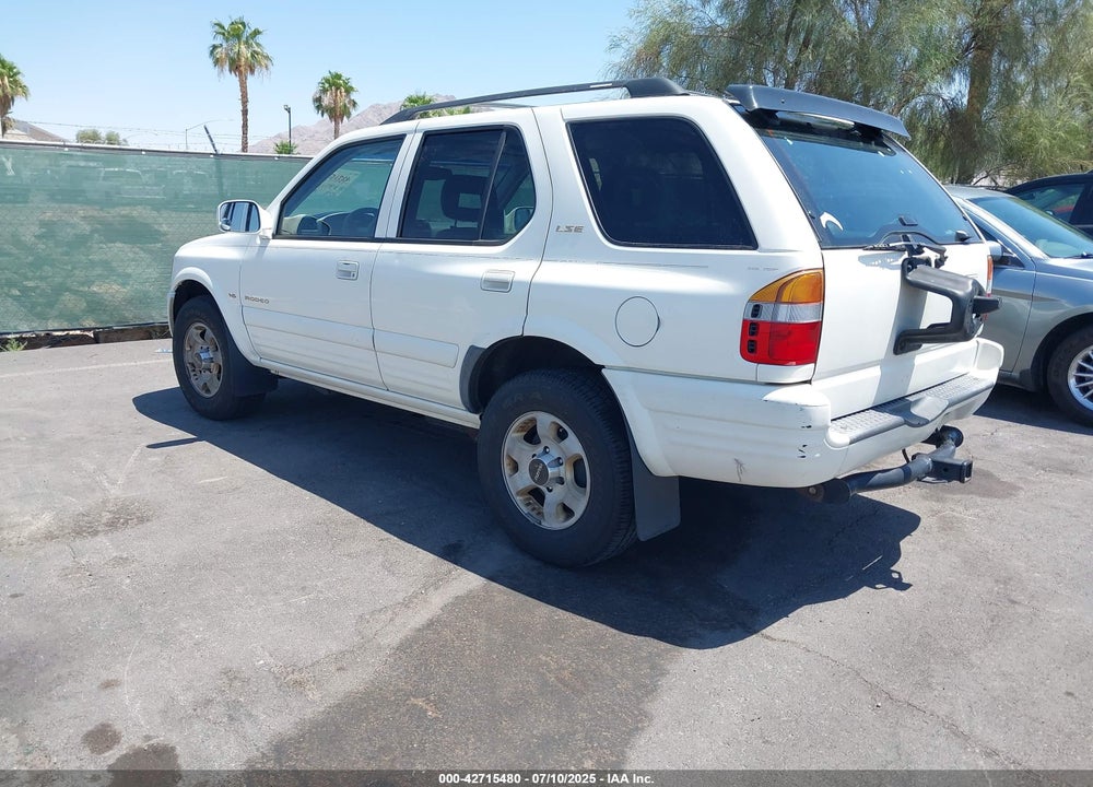 1999 ISUZU RODEO LS/LSE/S 3.2L VIN: 4S2CK58W7X4325703