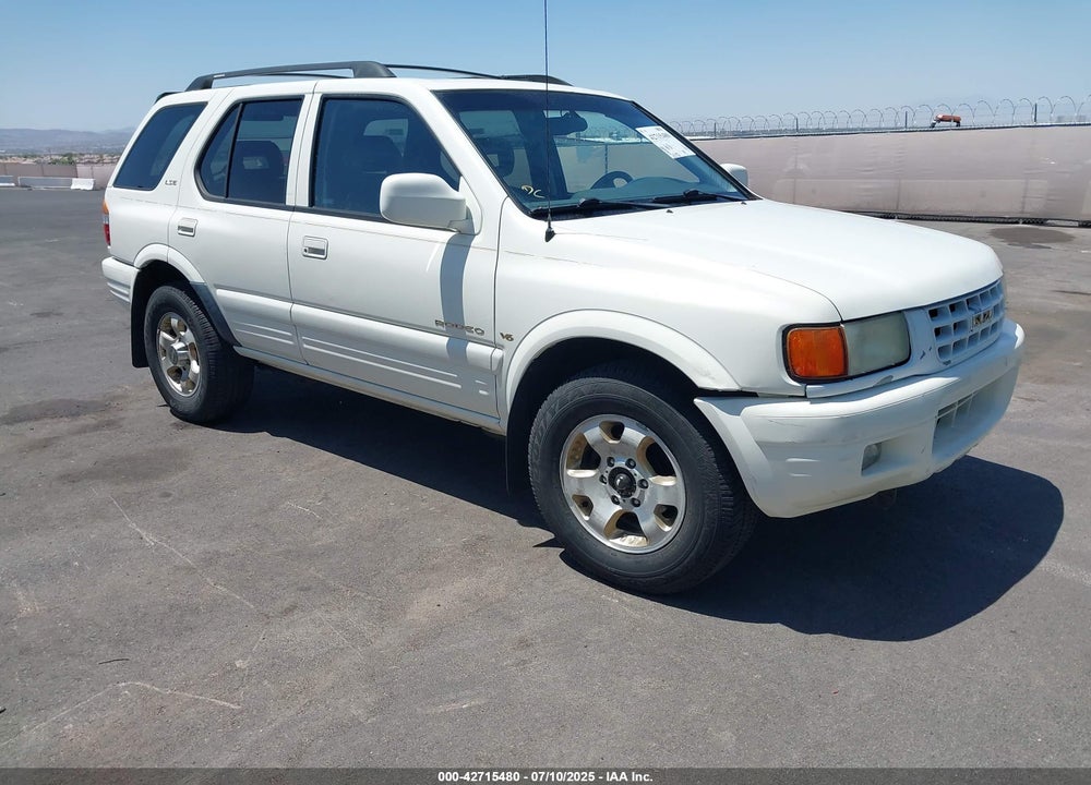 1999 ISUZU RODEO LS/LSE/S 3.2L VIN: 4S2CK58W7X4325703