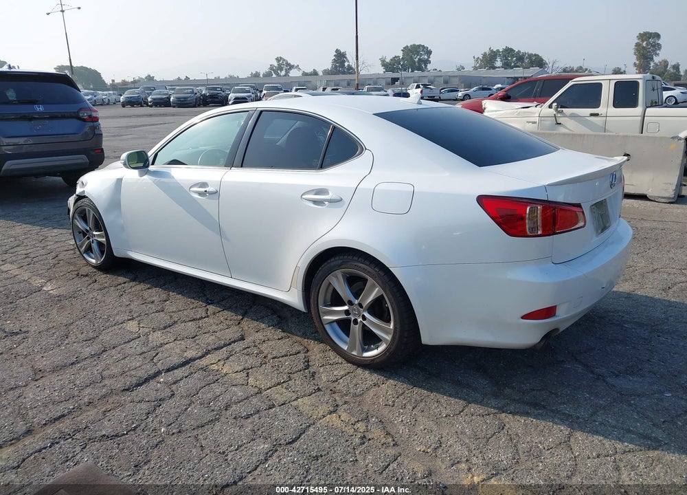 2013 LEXUS IS250 VIN: JTHBF5C21D5192389