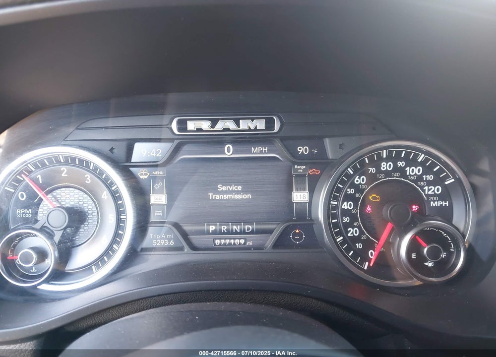 2019 RAM 1500 VIN: 1C6RREBT0KN905109