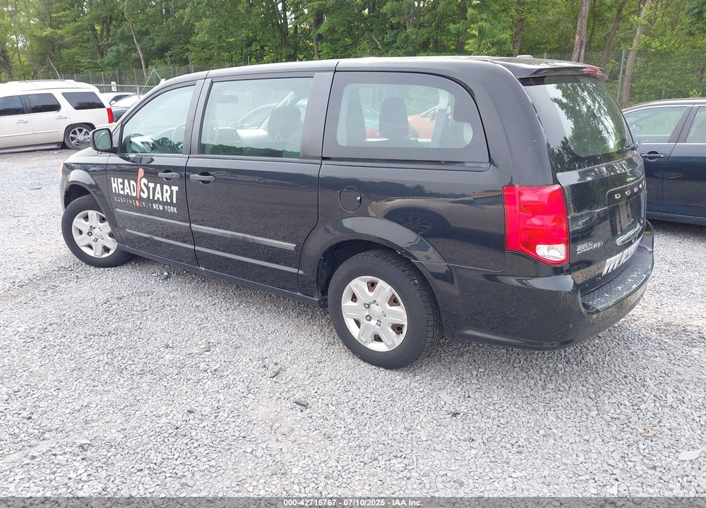 2013 DODGE GRAND CARAVAN AMERICAN VALUE PKG VIN: 2C4RDGBG5DR542818