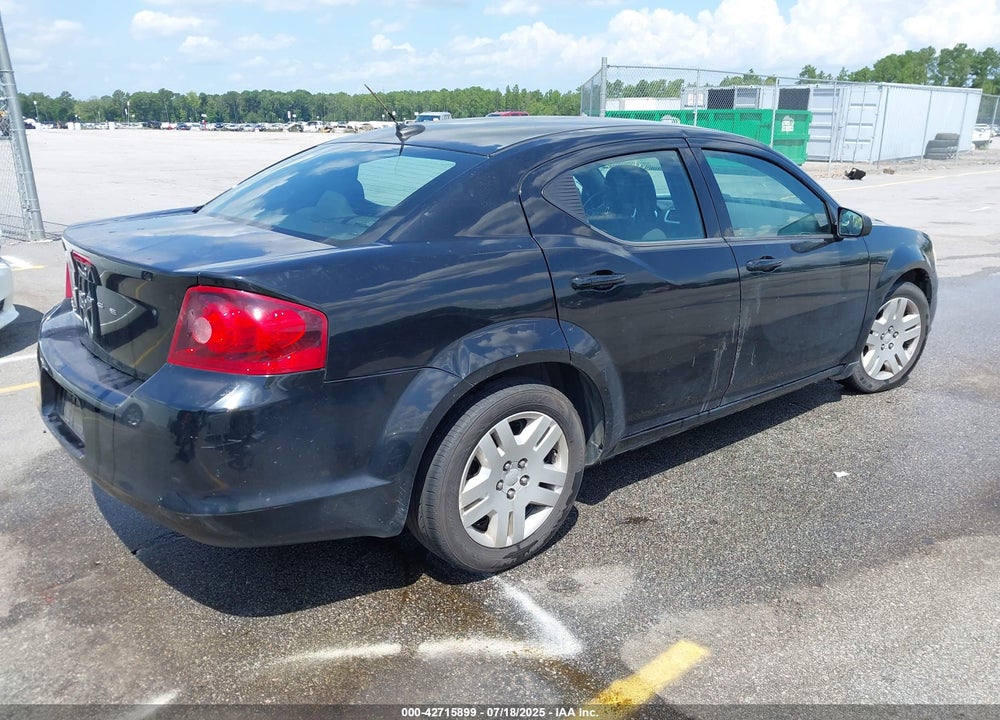 2014 DODGE AVENGER VIN: 1C3CDZAG6EN113466