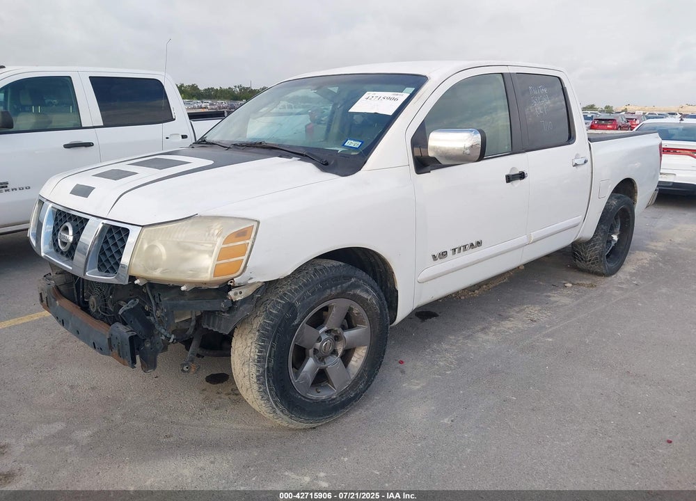 2005 NISSAN TITAN SE VIN: 1N6BA07A65N538259