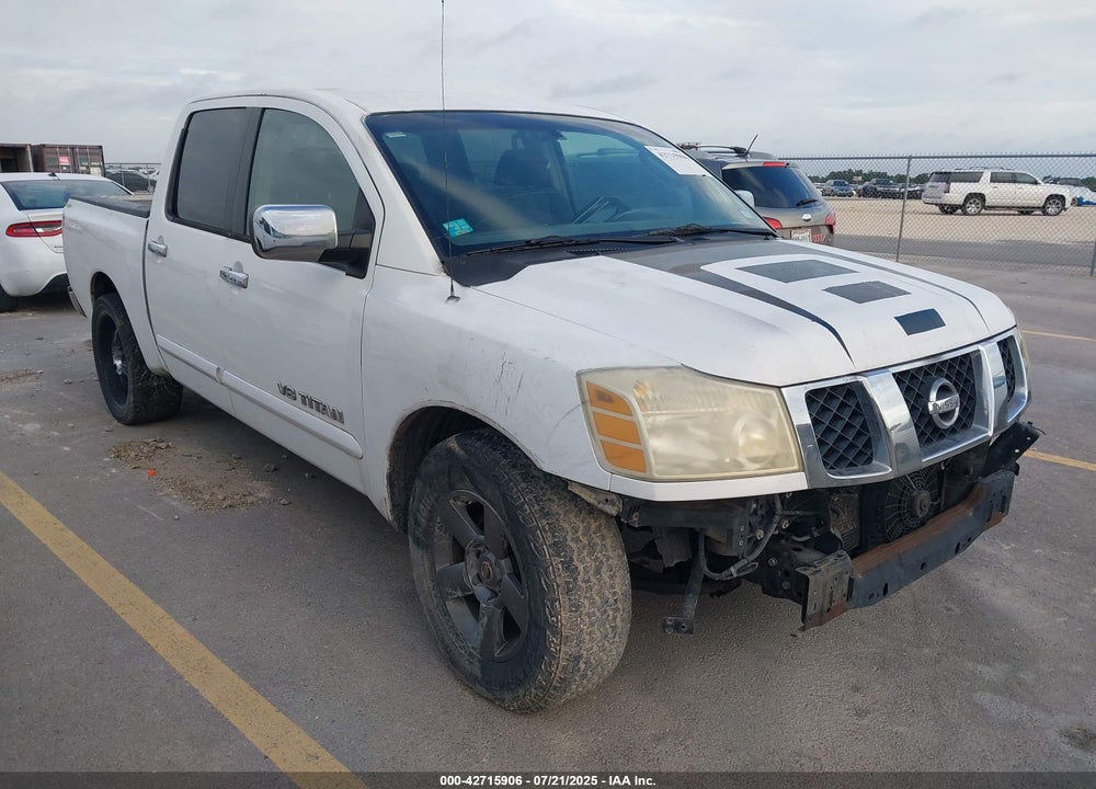 2005 NISSAN TITAN SE VIN: 1N6BA07A65N538259